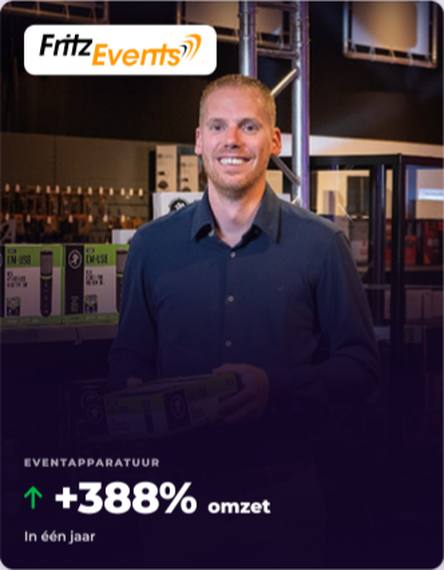 Fritz Events: +388% omzet in één jaar